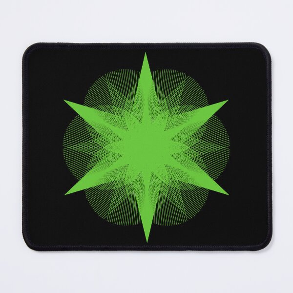 Item preview, CirclesOnCircle-2B [11116611-GREEN-BB] designed and sold by LottMultimedia.