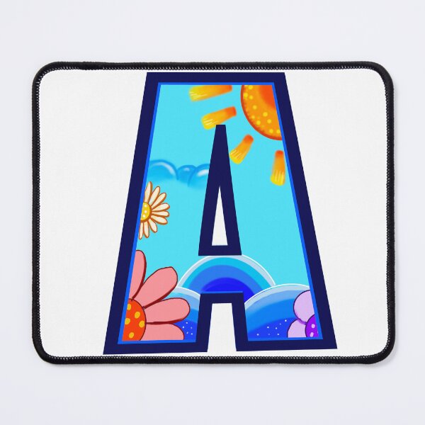 Item preview, Top 10 best personalised gifts retro vintage Flower power monogram Letter A designed and sold by Artonmytee.