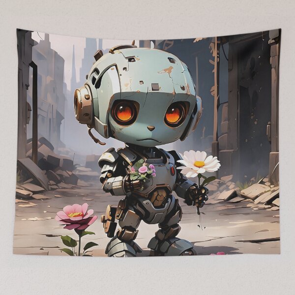 Item preview, Cute Robot designed and sold by TheCatsCorner.
