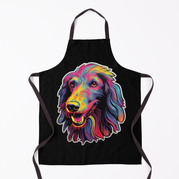 Item preview, Scottish Deerhound Neon Design designed and sold by CUTEDOGGIEZ.