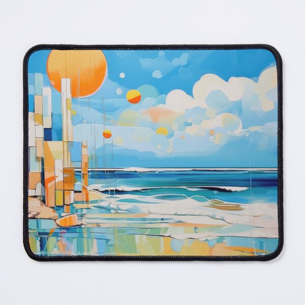 Artikelvorschau, Entdecken Sie "Simplistic & Minimalistic Vintage Sunset" Abstrakte Kunst entworfen und verkauft von ArtificialGenes.