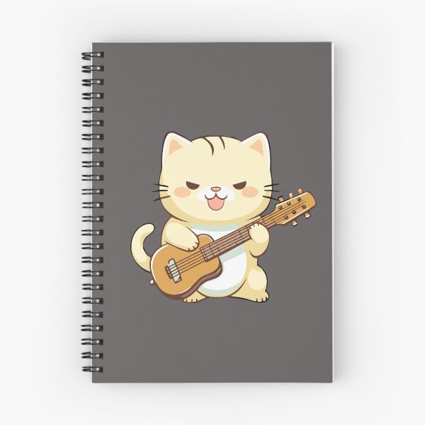 Item preview, Cat Playing Guitar designed and sold by DominDesigns.