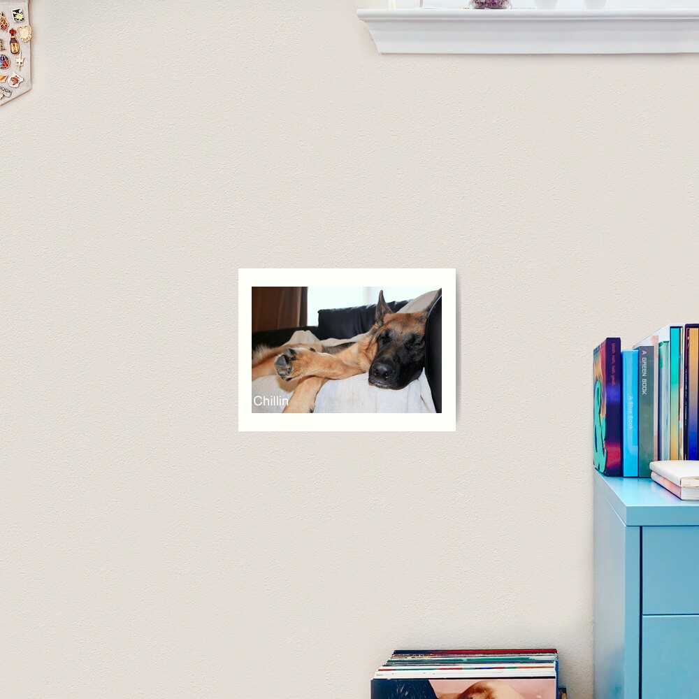 Chillin Art Print