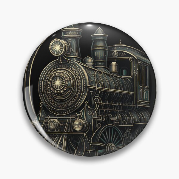 Item preview, steam punk locomotive designed and sold by drizzd.