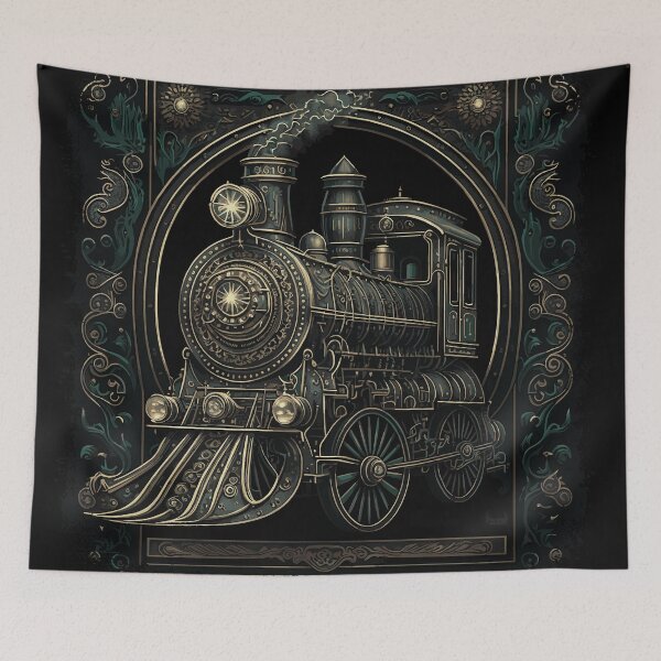 Item preview, steam punk locomotive designed and sold by drizzd.