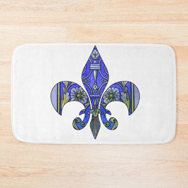 Item preview, Fleur de Lis Stained Glass designed and sold by Bonnie T.  Barry.
