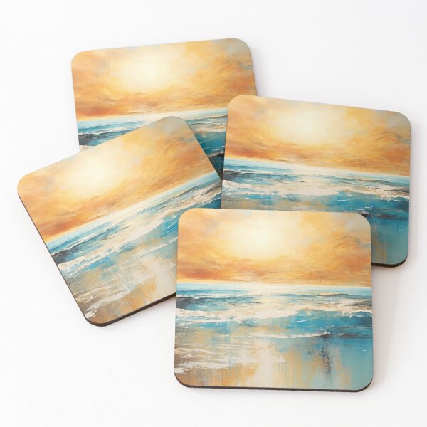 Artikelvorschau, Entdecken Sie "Simplistic & Minimalistic Vintage Sunset" Abstrakte Kunst entworfen und verkauft von ArtificialGenes.