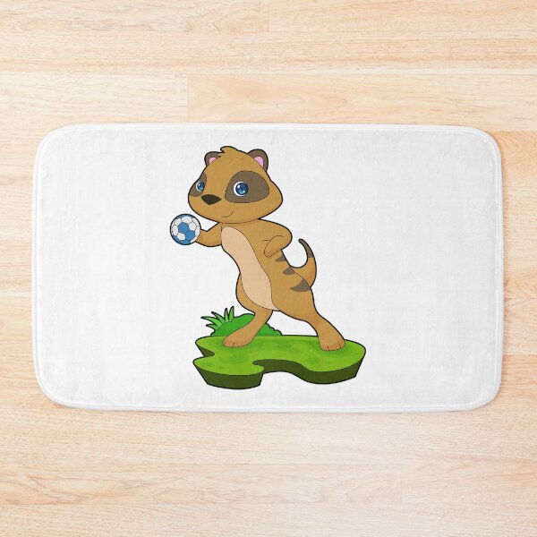 Item preview, Meerkat Handball player Handball designed and sold by Snabdesign84.