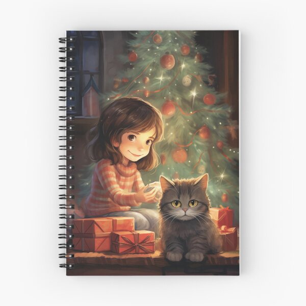 Item preview, Festive Feline Fondness designed and sold by cute-animals99.