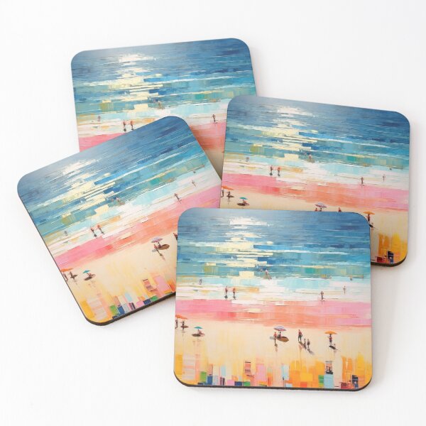 Artikelvorschau, Entdecken Sie "Simplistic & Minimalistic Vintage Sunset" Abstrakte Kunst entworfen und verkauft von ArtificialGenes.