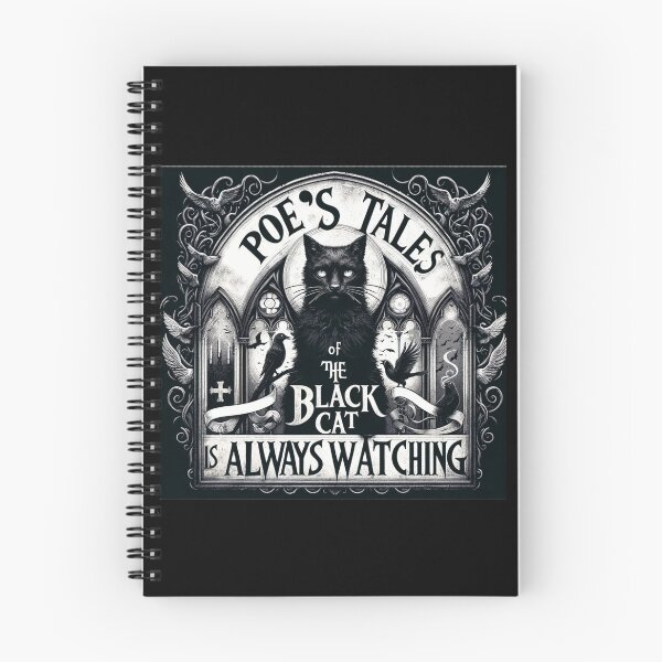 Item preview, Poe's The Black Cat is Always Watching designed and sold by BeautBoldBasic.