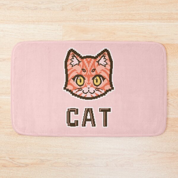 Item preview, Cute cat in retro pixel style designed and sold by KaitoArtDesigns.