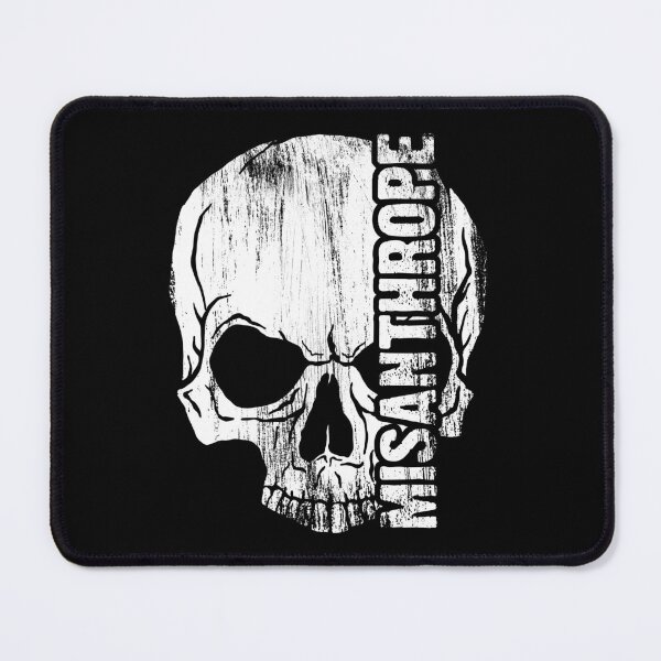 Item preview, misanthrope skull  designed and sold by drizzd.