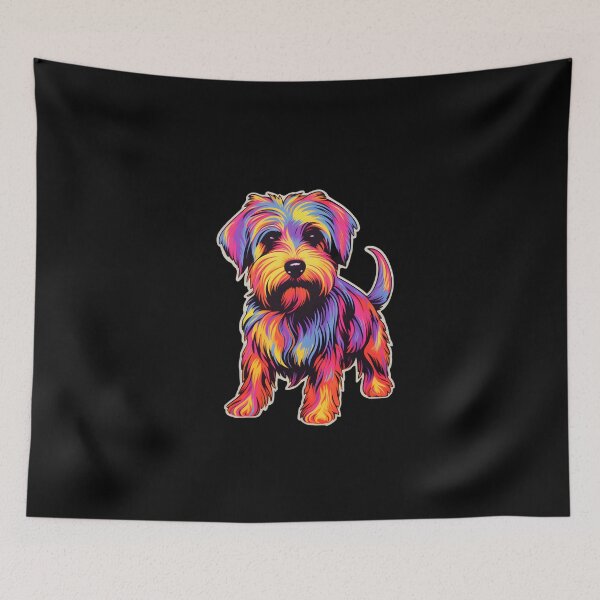 Item preview, Sealyham Terrier Neon Design designed and sold by CUTEDOGGIEZ.