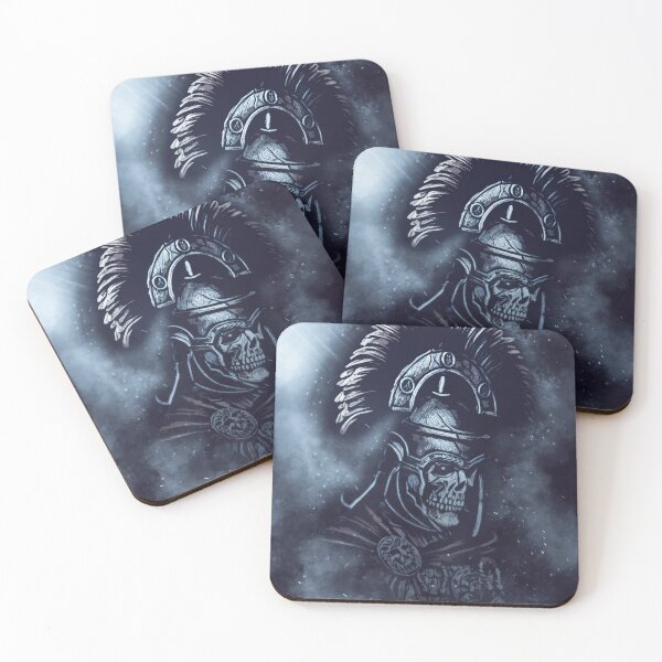 Item preview, Roman Gladiator Abstract Skull Fantasy Centurion Warrior Artwork designed and sold by Naumovski.