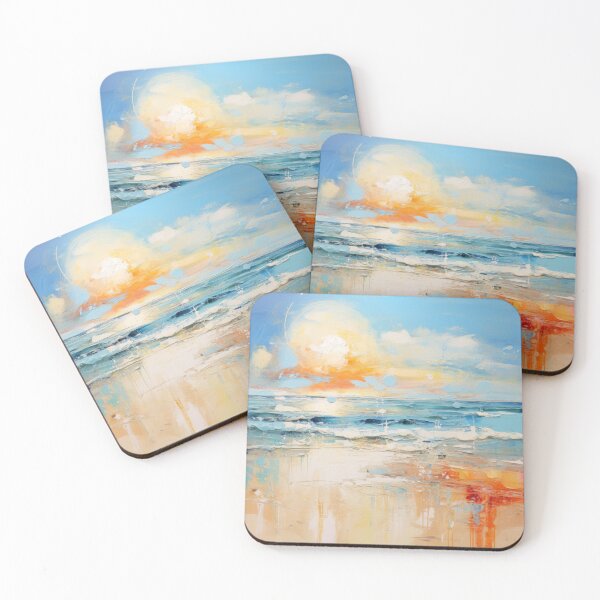 Artikelvorschau, Entdecken Sie "Simplistic & Minimalistic Vintage Sunset" Abstrakte Kunst entworfen und verkauft von ArtificialGenes.