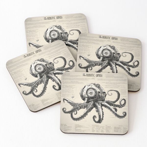 Item preview, Robot Octopus 1 Specification designed and sold by FeatheredWolf.