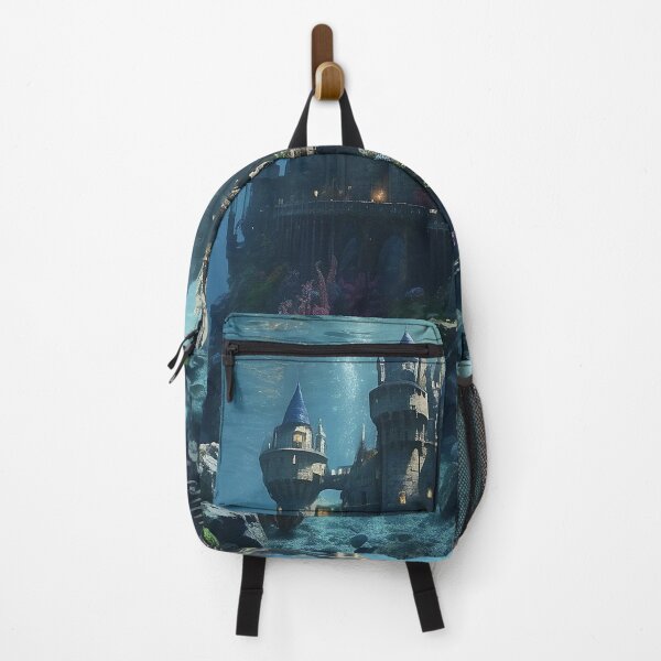 Item preview, Fantasy Underwater Castle of the Lost Sea - 3 designed and sold by nyathiwa.