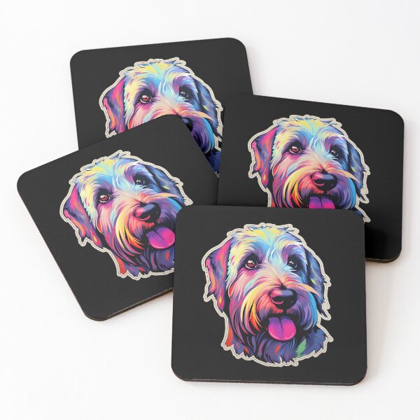 Item preview, Neon Sealyham Terrier designed and sold by CUTEDOGGIEZ.