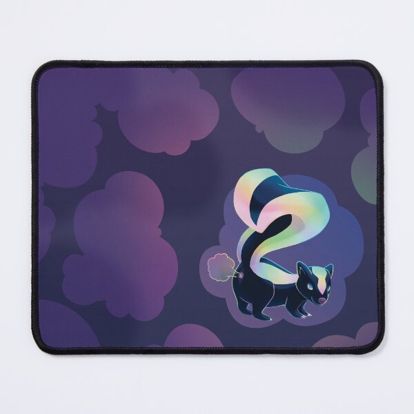 Item preview, The Shimmering Rainbow Skunk designed and sold by kyriqin.