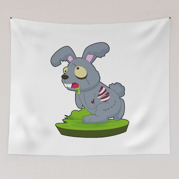 Item preview, Rabbit Halloween Zombie designed and sold by Snabdesign84.