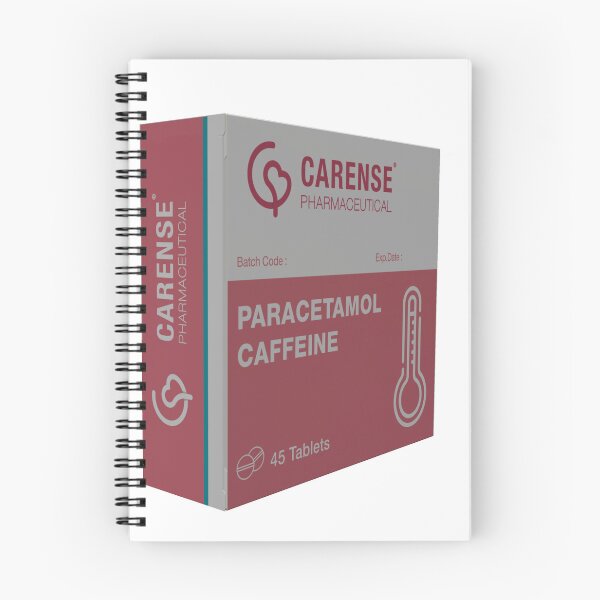 Item preview, Paracetamol + Caffeine (Transparent) designed and sold by CRS123.