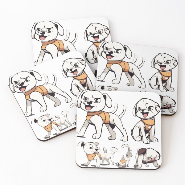 Item preview, Cute Drawn Dogs as cartoon style - Pet designed and sold by FAYÇAL  EL-HANDI.