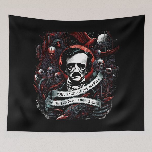 Item preview, Poe's Tales of the Red Masque designed and sold by BeautBoldBasic.
