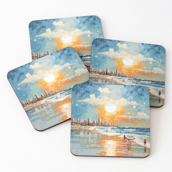Item preview, Explore "Simplistic & Minimalistic Vintage Sunset" Abstract Art designed and sold by ArtificialGenes.