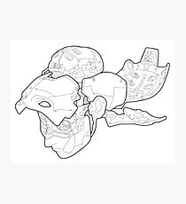 Motoko's Shell Photographic Print