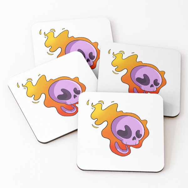 Item preview, Burning Skull designed and sold by Godazart.