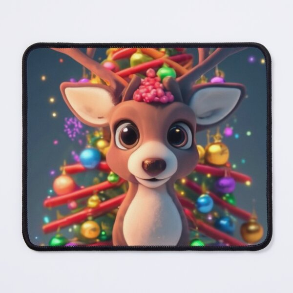 Item preview, Holiday Reindeer: Christmas Cheer in Cartoon designed and sold by masquetea.