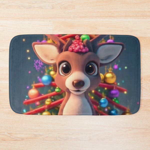 Item preview, Holiday Reindeer: Christmas Cheer in Cartoon designed and sold by masquetea.