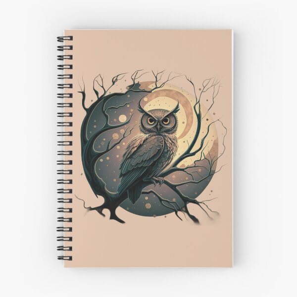 Item preview, Owl on a branch designed and sold by MacMerch121.