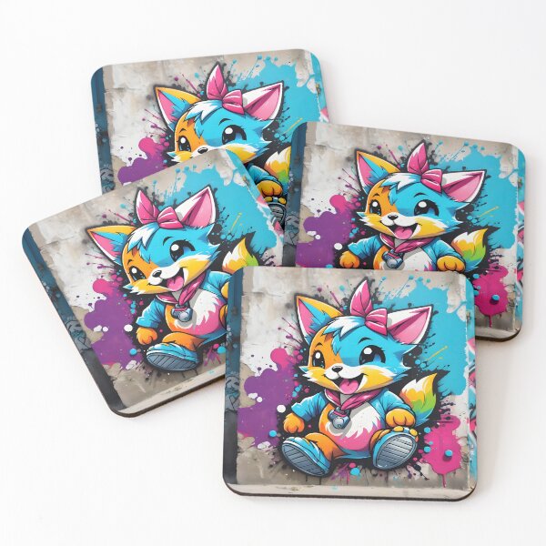 Item preview, Urban Kaleidoscope: A Menagerie of Graffiti Animals designed and sold by kem-het.