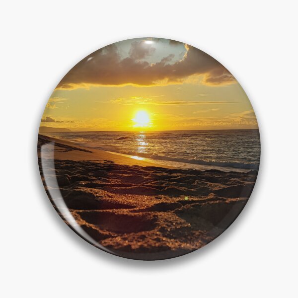 Item preview, Atardecer en la playa en Honolulu designed and sold by RaduRd.