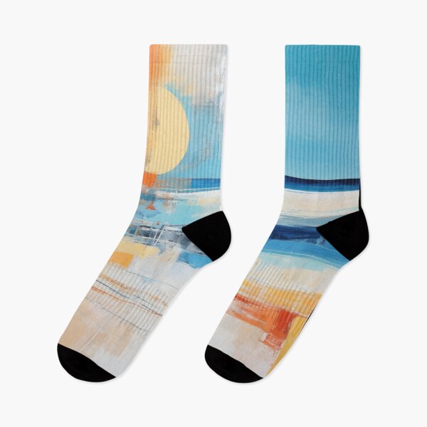 Artikelvorschau, Entdecken Sie "Simplistic & Minimalistic Vintage Sunset" Abstrakte Kunst entworfen und verkauft von ArtificialGenes.