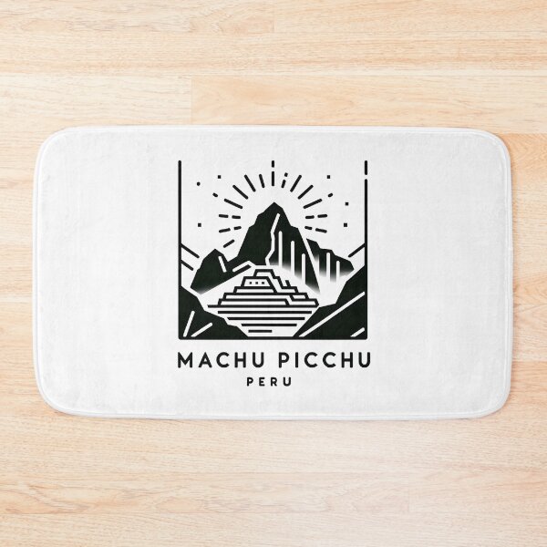 Item preview, Minimalist Machu Picchu, Peru - Artistic Line Design designed and sold by KNAA.