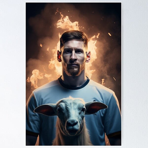 Messi - G.O.A.T. Poster