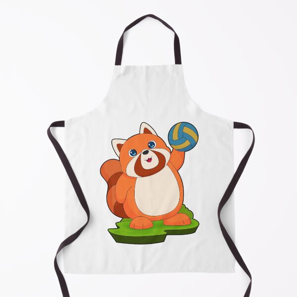 Item preview, Red Panda Volleyball player Volleyball designed and sold by Snabdesign84.