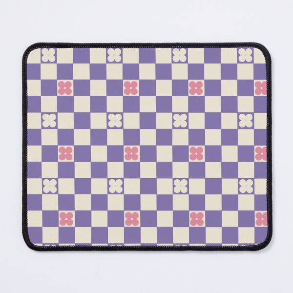 Item preview, Checkerboard Purple Daisy Half Shinobu Inspired designed and sold by Owlhana.