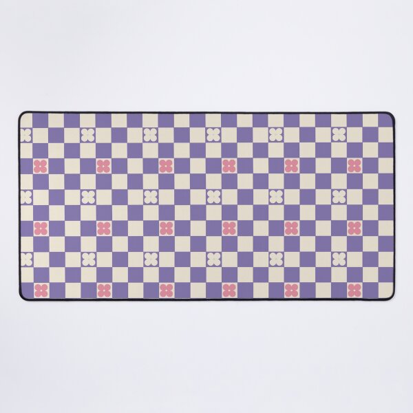 Item preview, Checkerboard Purple Daisy Half Shinobu Inspired designed and sold by Owlhana.