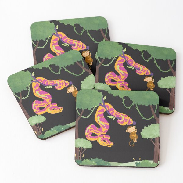 Item preview, Jungle shirt/snake in jungle/monkey designed and sold by SofiesDesign.