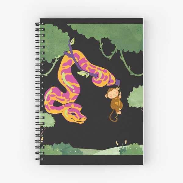 Item preview, Jungle shirt/snake in jungle/monkey designed and sold by SofiesDesign.