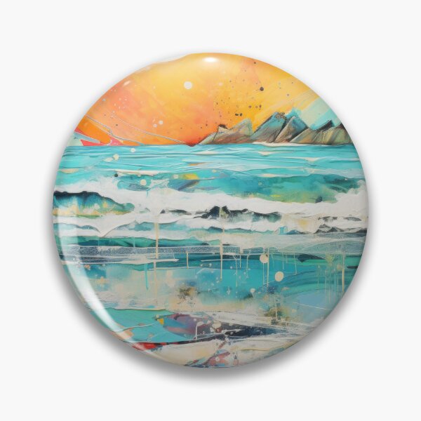 Artikelvorschau, Entdecken Sie "Simplistic & Minimalistic Vintage Sunset" Abstrakte Kunst entworfen und verkauft von ArtificialGenes.