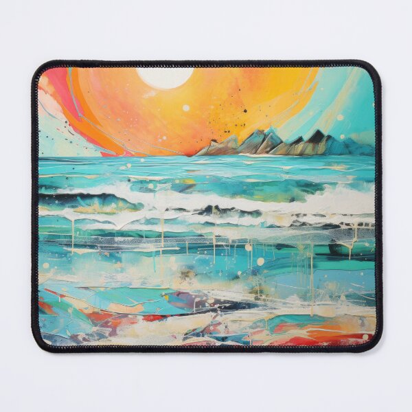 Artikelvorschau, Entdecken Sie "Simplistic & Minimalistic Vintage Sunset" Abstrakte Kunst entworfen und verkauft von ArtificialGenes.