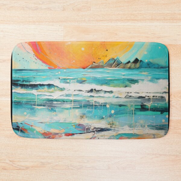 Artikelvorschau, Entdecken Sie "Simplistic & Minimalistic Vintage Sunset" Abstrakte Kunst entworfen und verkauft von ArtificialGenes.