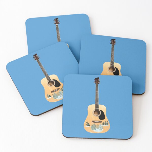 Item preview, Guitar scene Winter designed and sold by Linda La Guardia.