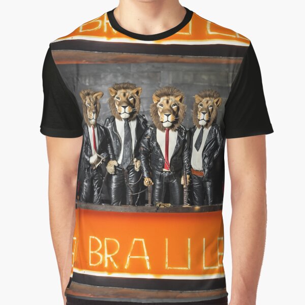 PRIDE of LEATHER LIONS Graphic T-Shirt