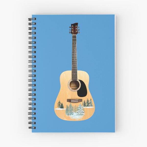 Item preview, Escena de guitarra Invierno designed and sold by Linda La Guardia.